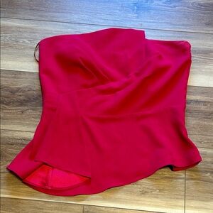 Elegant Hot Pink WHBM Strapless Top